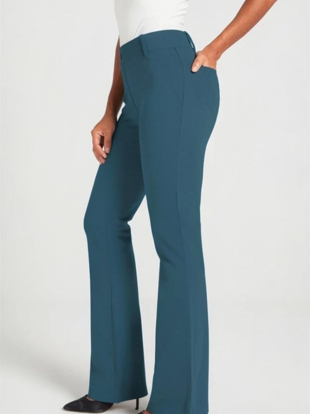 New Betabrand Tidal Bootcut Two Pocket Dress Pant Yoga Pants XLarge